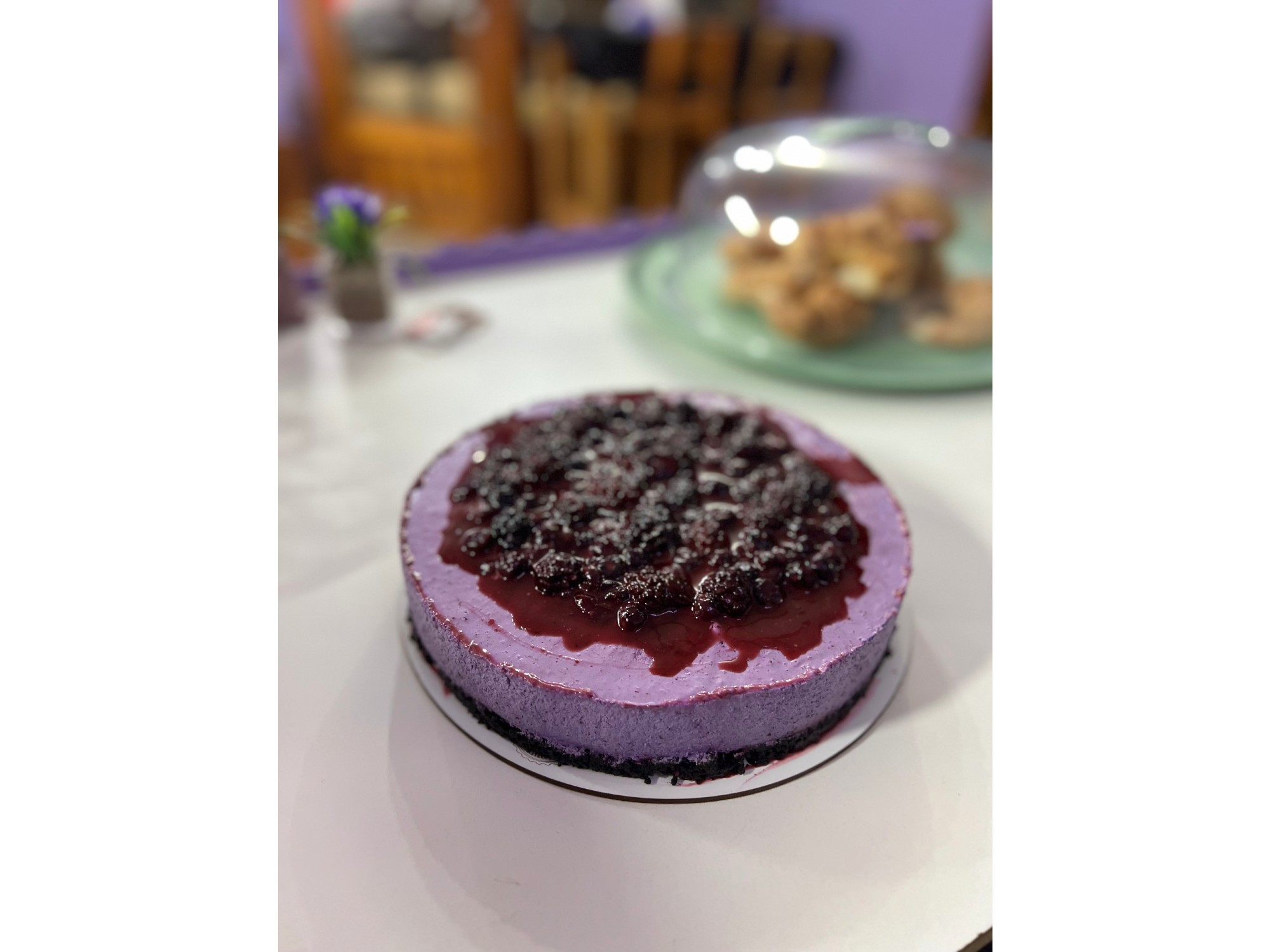 Cheasecake de arándanos