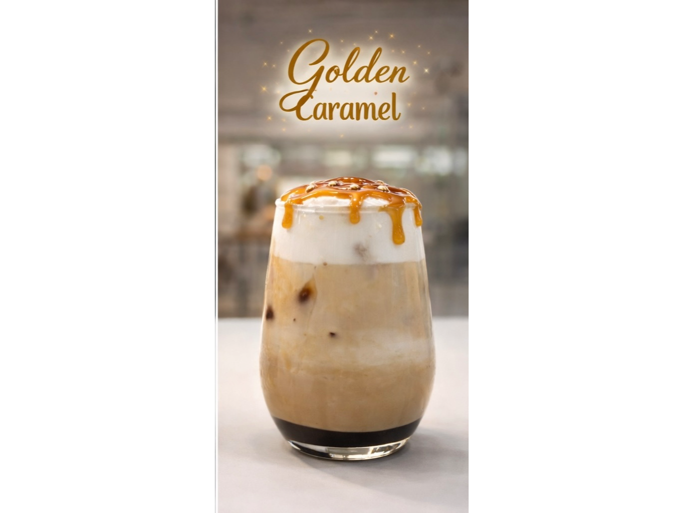 Golden caramel