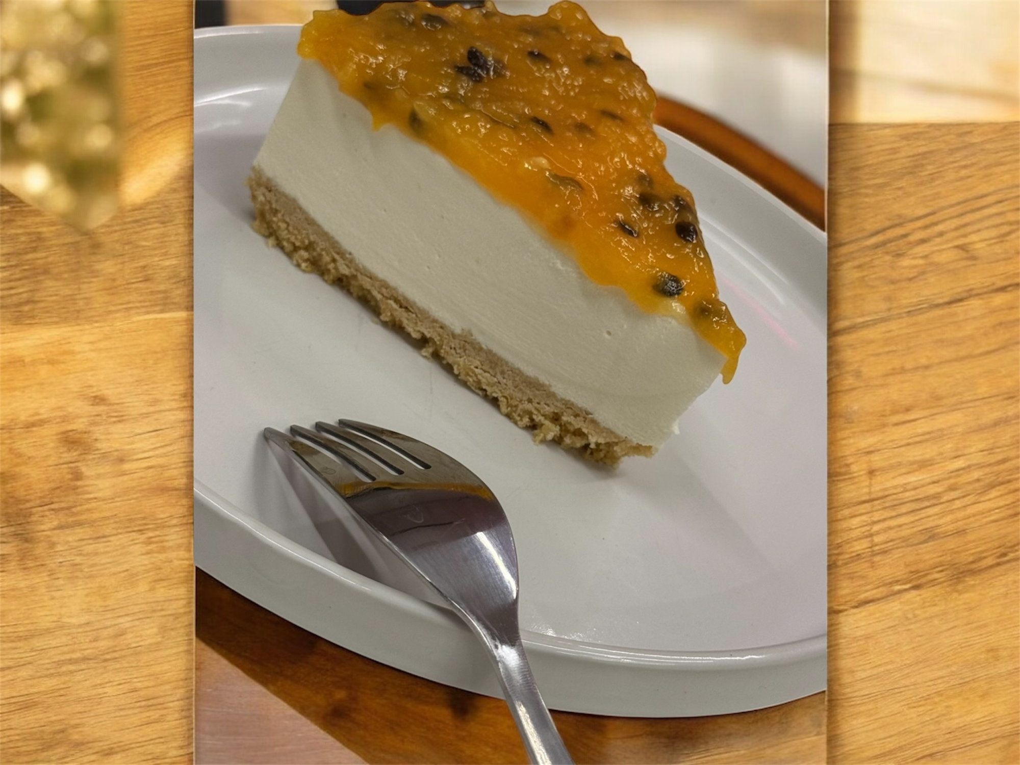 Cheesecake de Maracuya