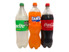 Coca cola, Fanta y Sprite