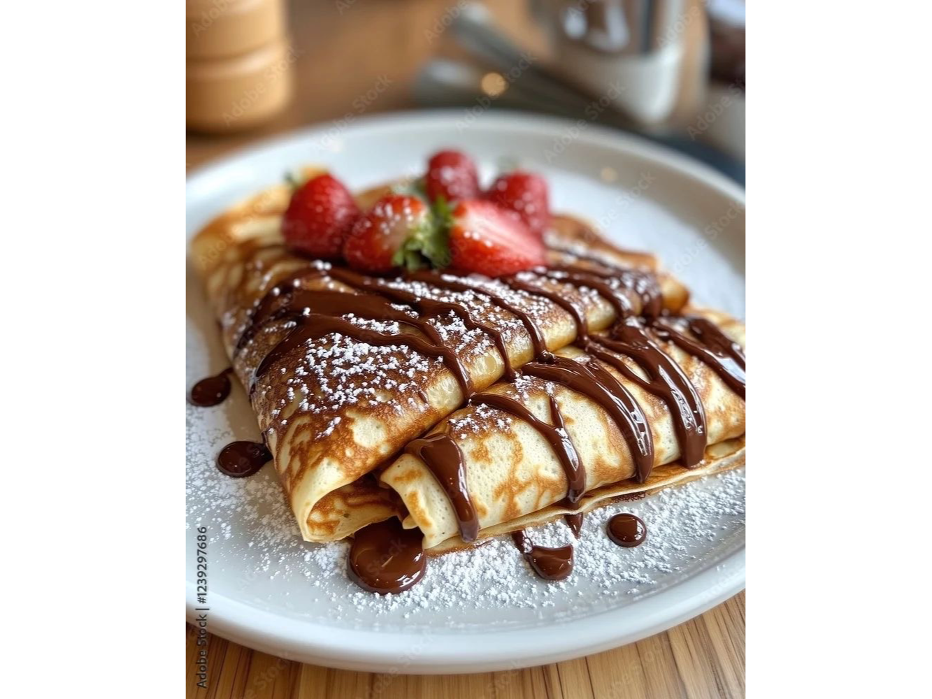 Crepp de nutella y frutilla