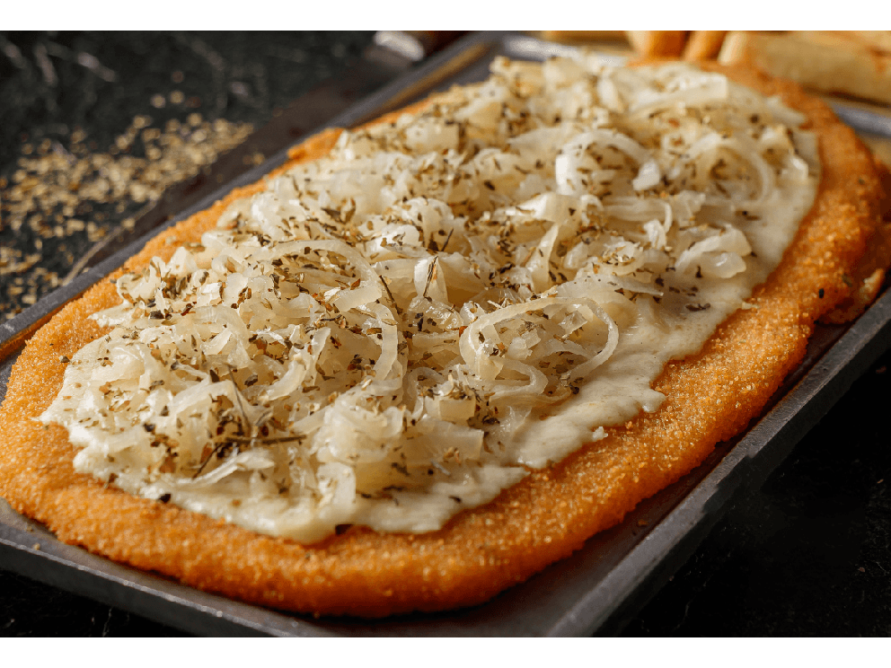 Milanesa Fugazzeta