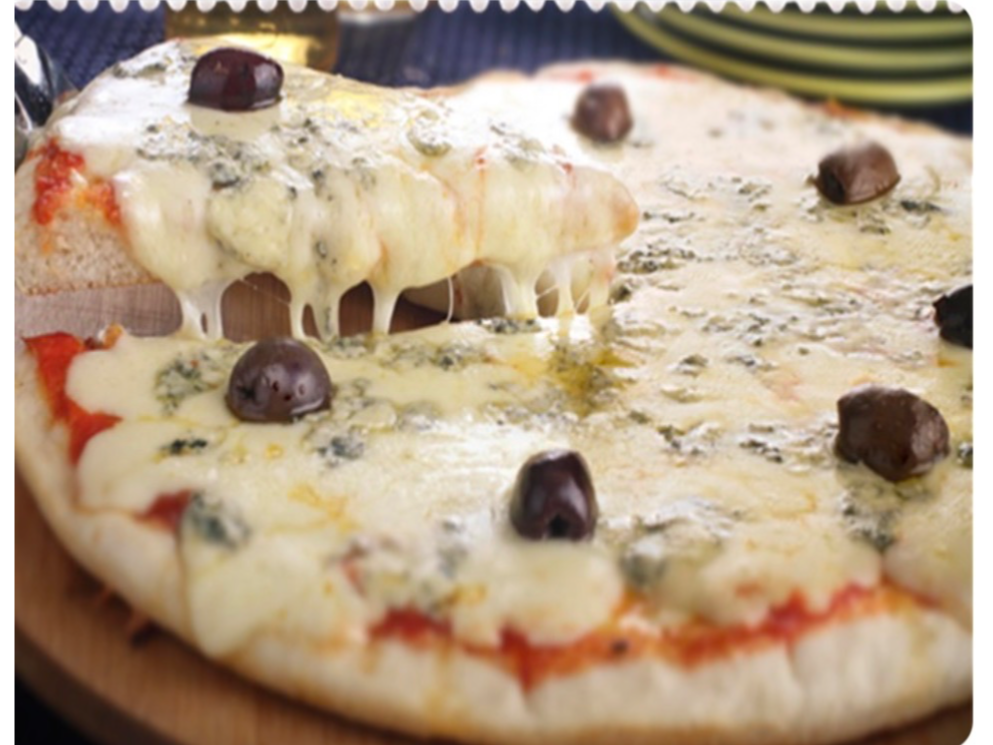 Pizza de Roquefort