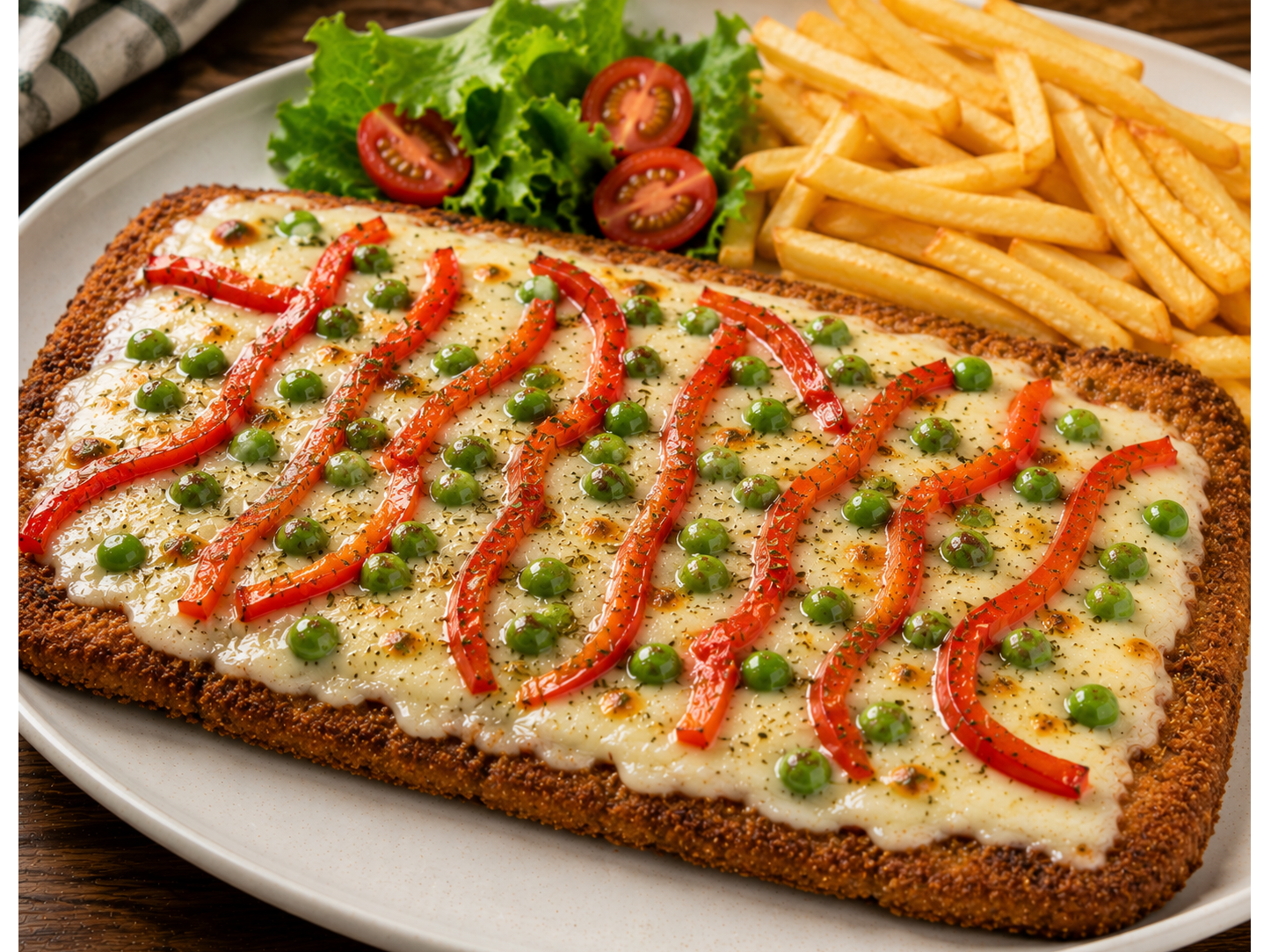 Milanesa a la Emiliana