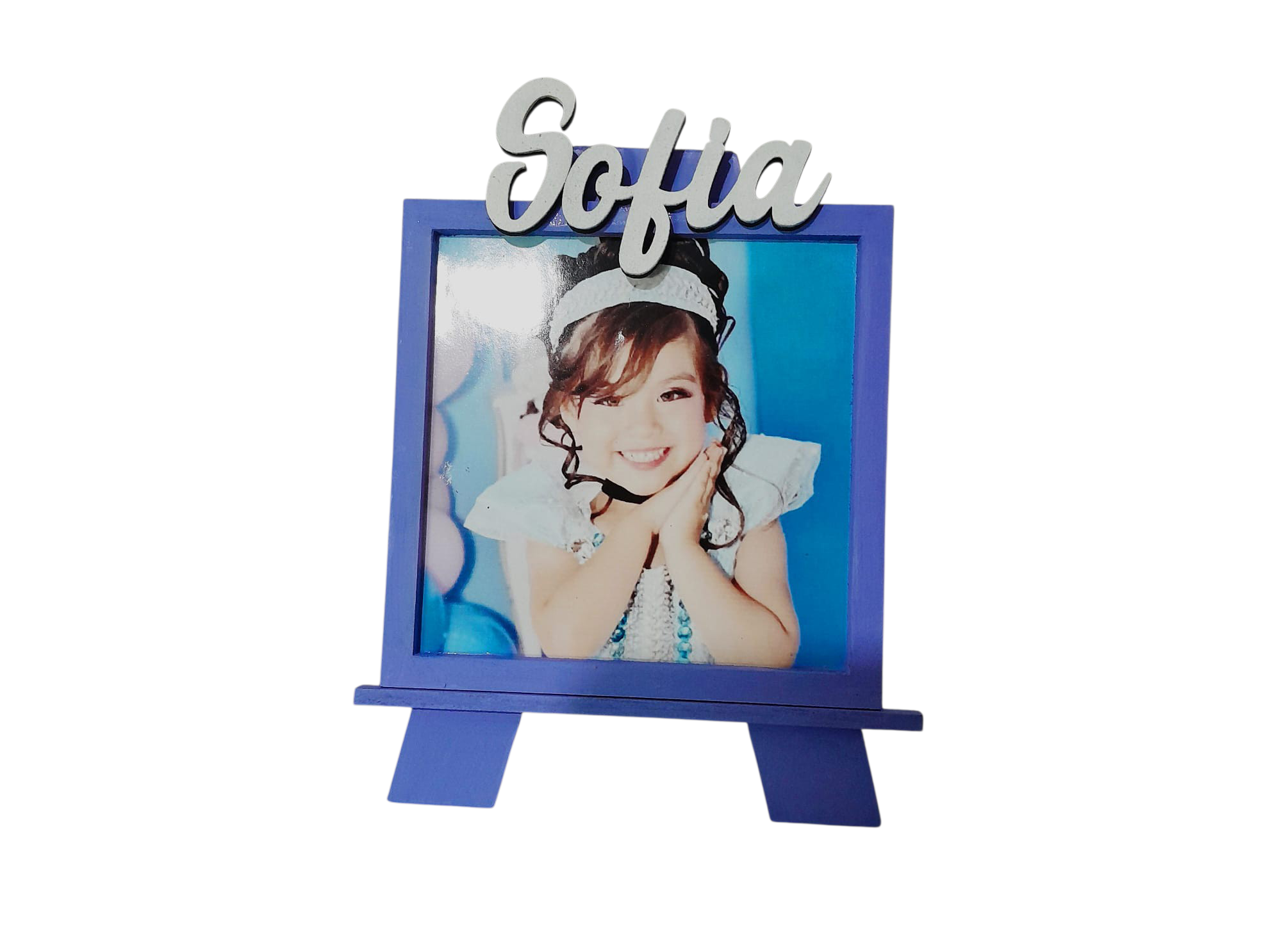 Atril Celeste diseño fibro fácil