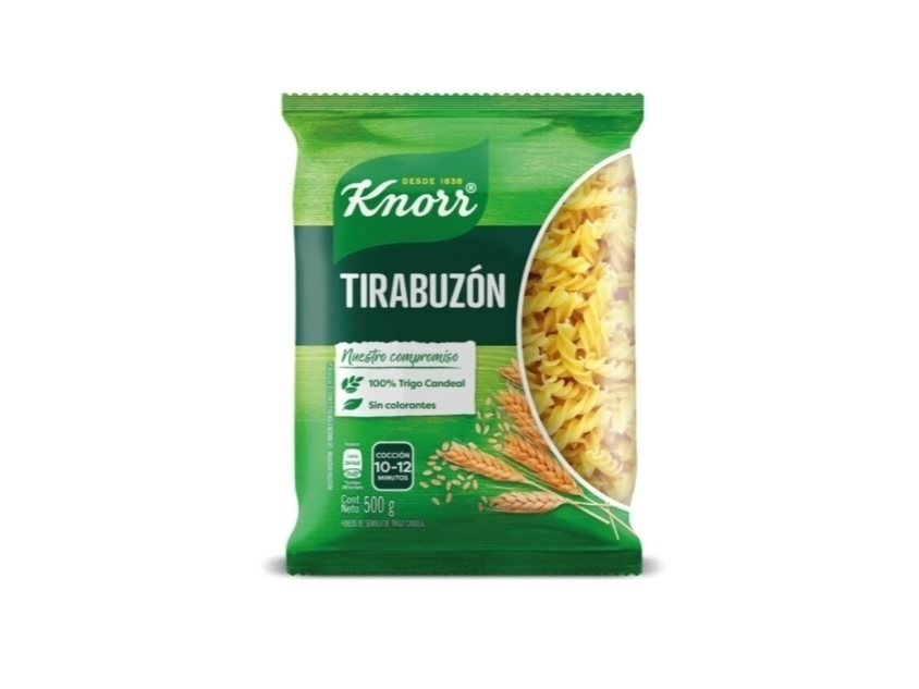 Fideos Tirabuzon Knorr