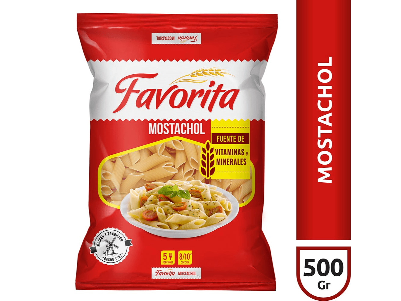 Fideos Mostachol Favorita