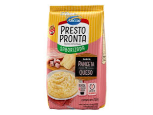 Polenta Presto Pronta Panceta y Queso