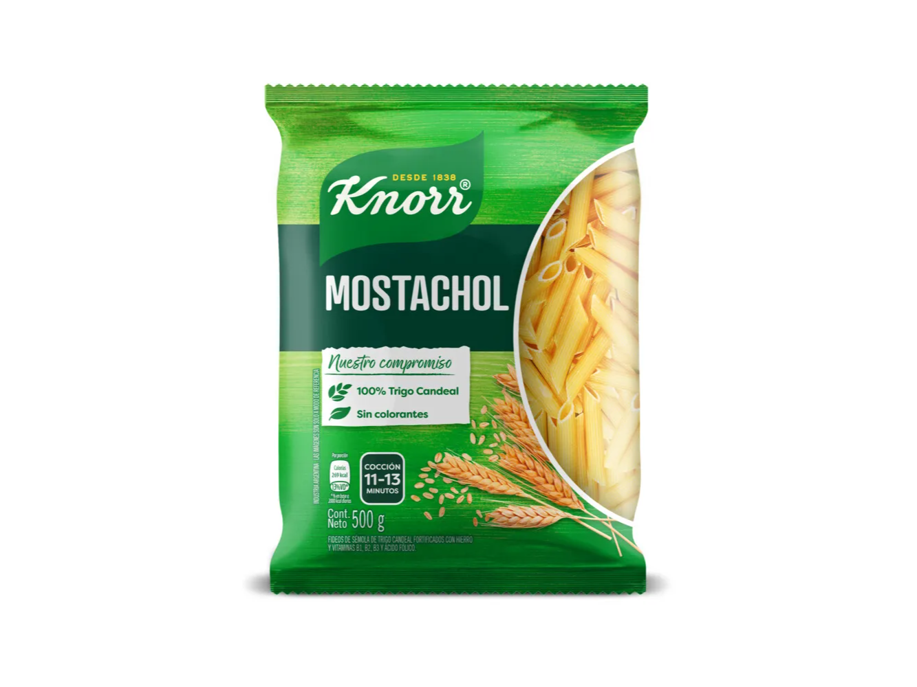 Fideos Mostachol Knorr