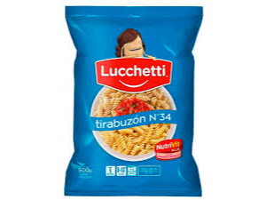 Fideos Tirabuzon Lucchetti