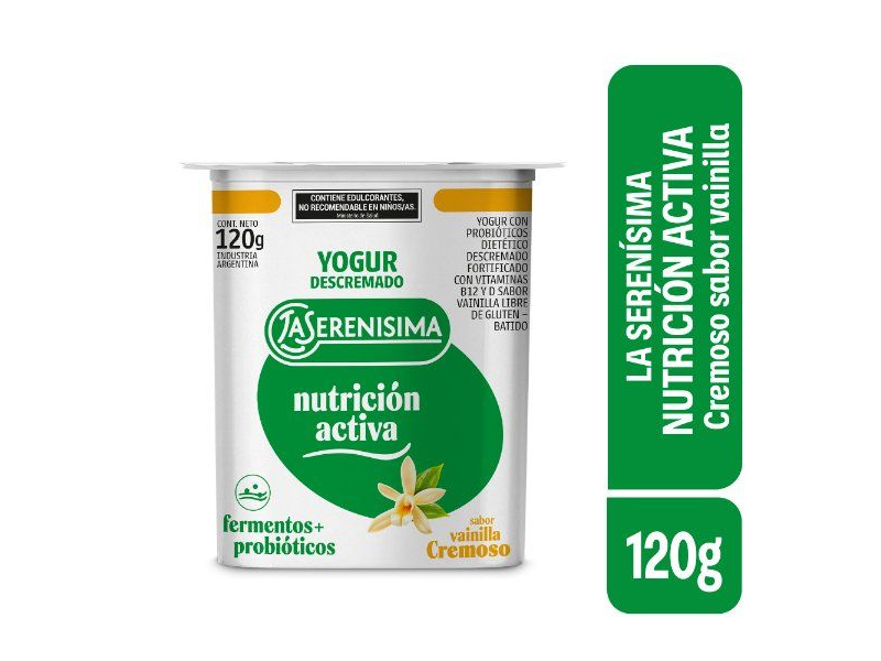Yogur Descremado Vainilla Cremoso