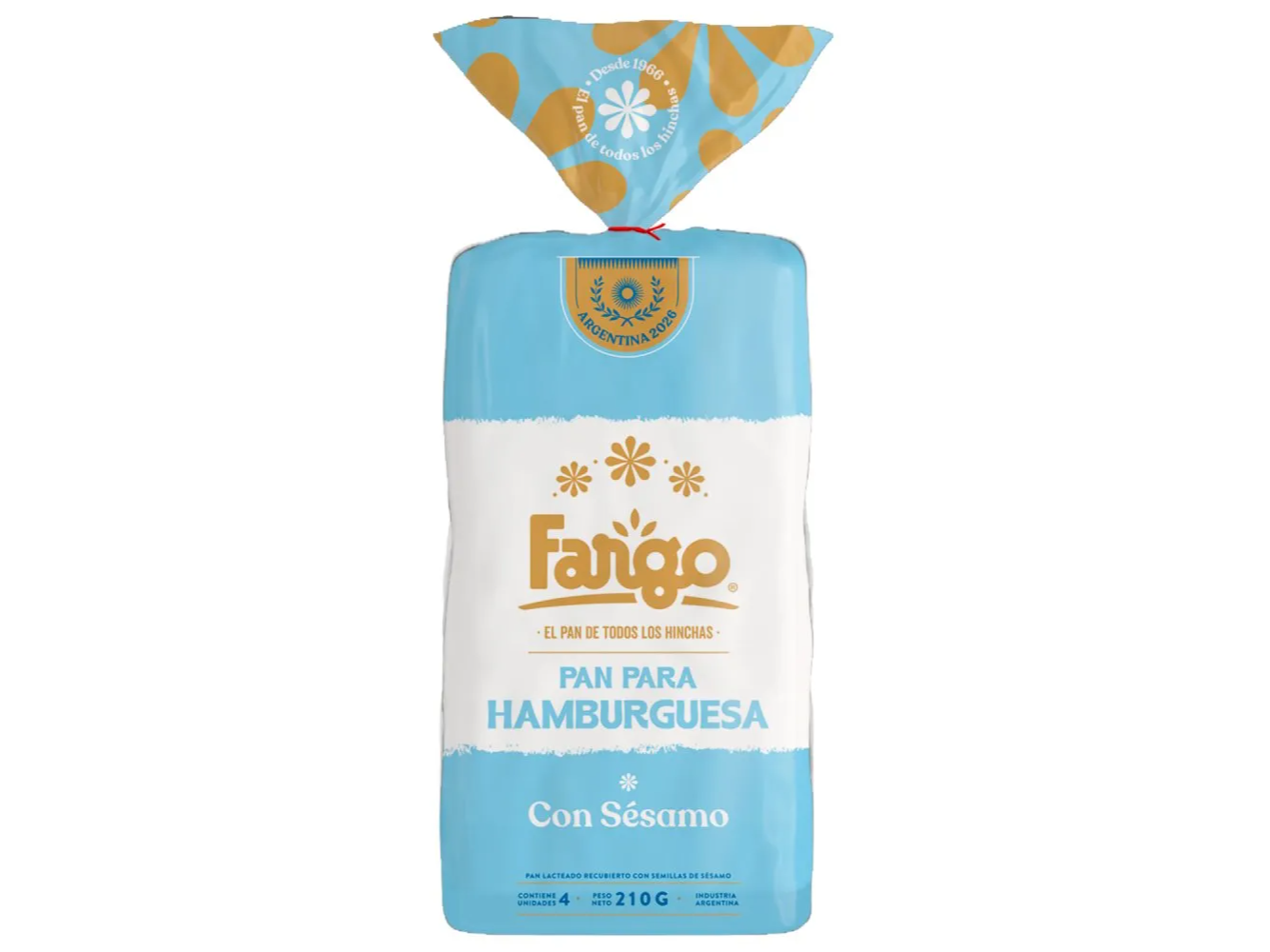 Pan Hamburguesa Fargo
