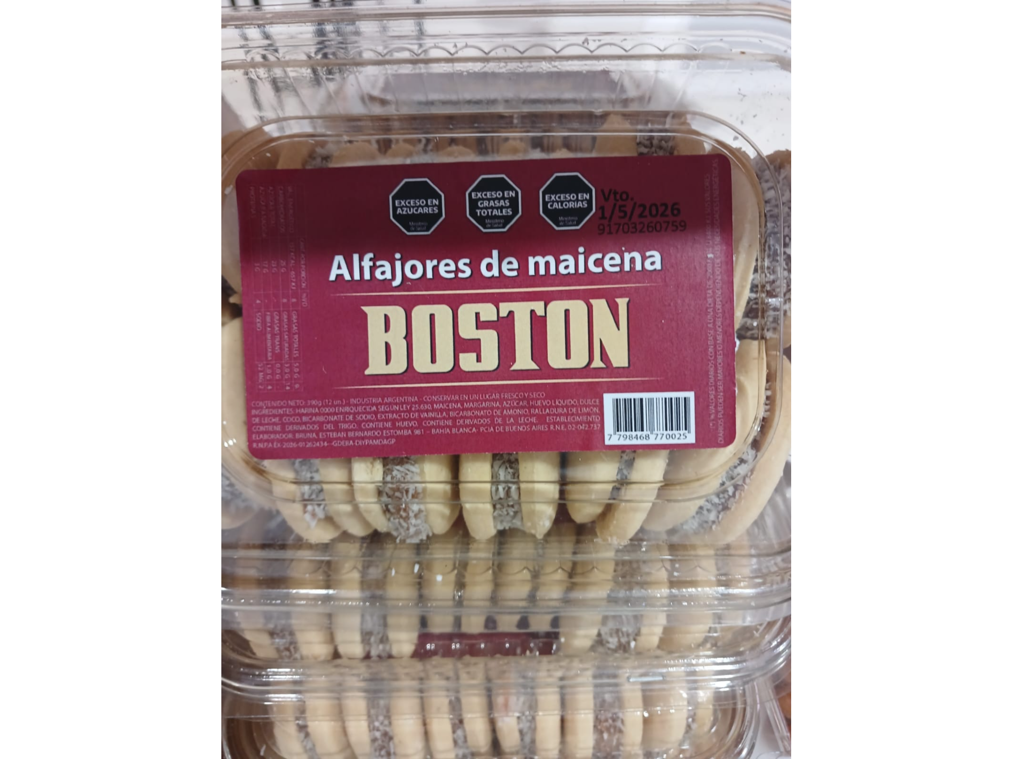 Alfajores De Maicena