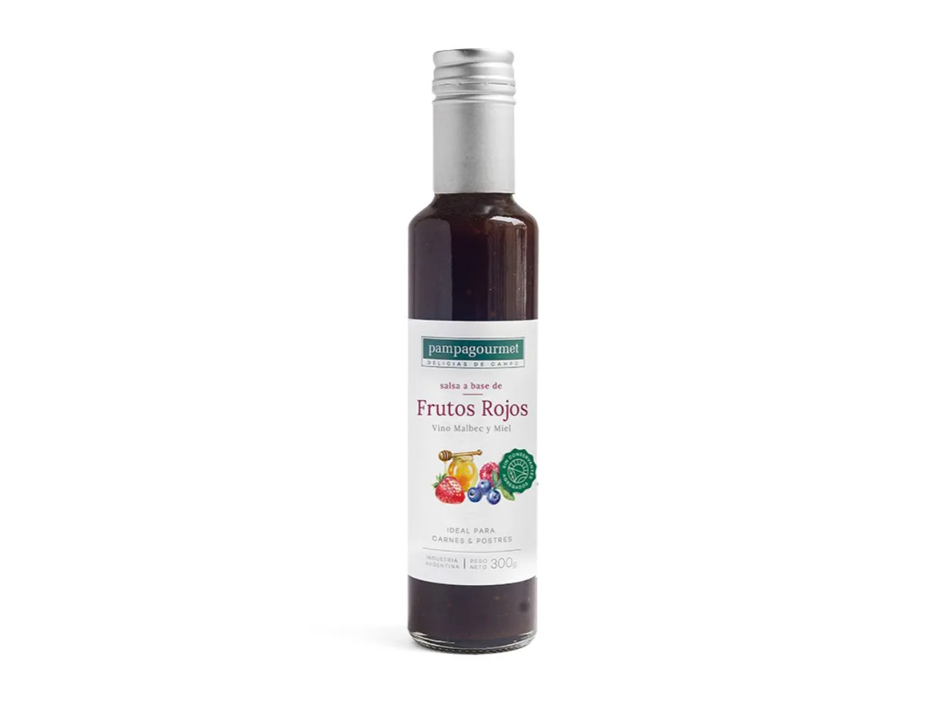 Salsa De Frutos Rojos Con Miel