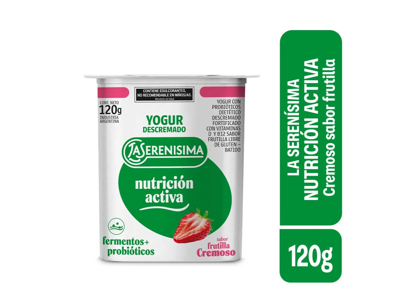 Yogur Descremado Frutilla cremoso