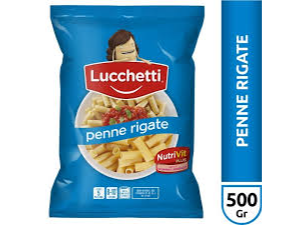 Fideos Penne Rigate Lucchetti