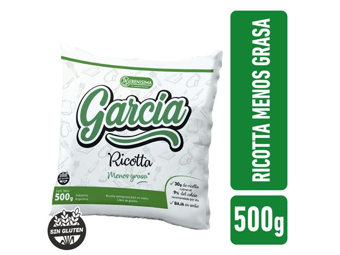 Ricotta Baja en Sodio