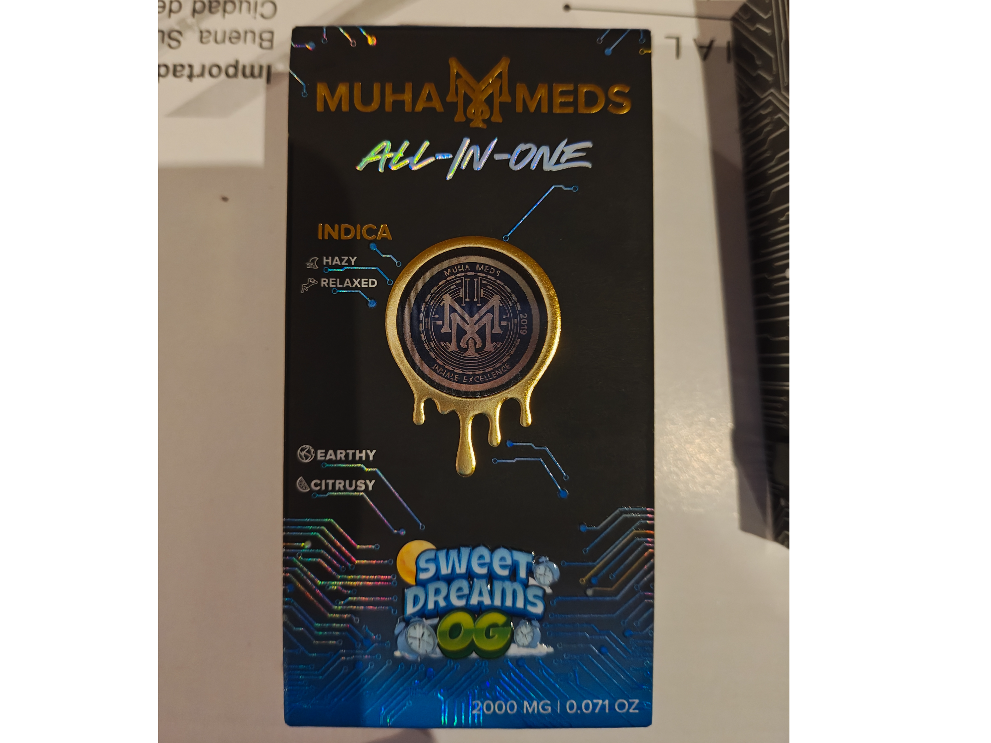 MUHAMMED 2000mx thc Vape