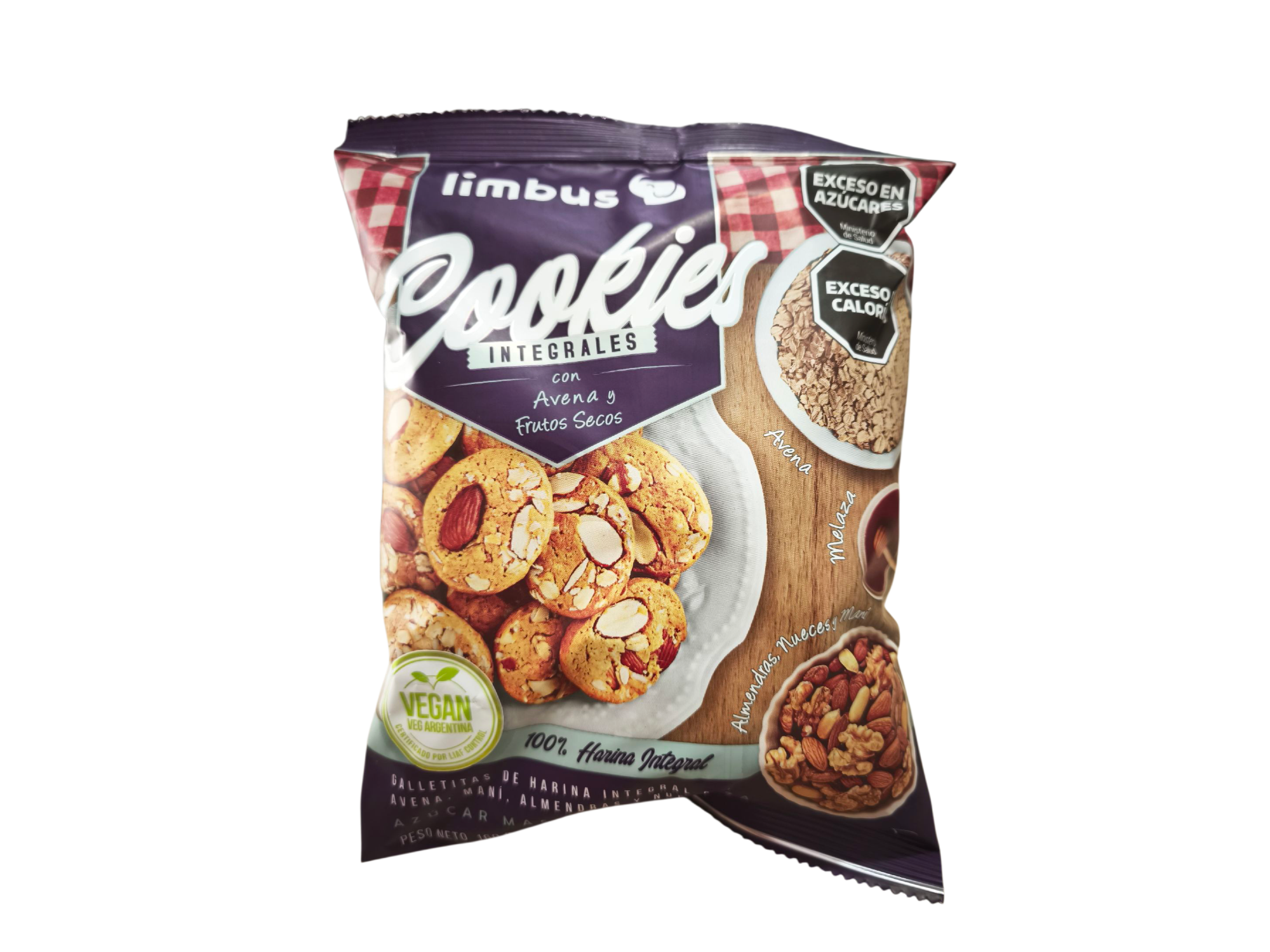 COOKIES AVENA Y FRUTOS SECOS