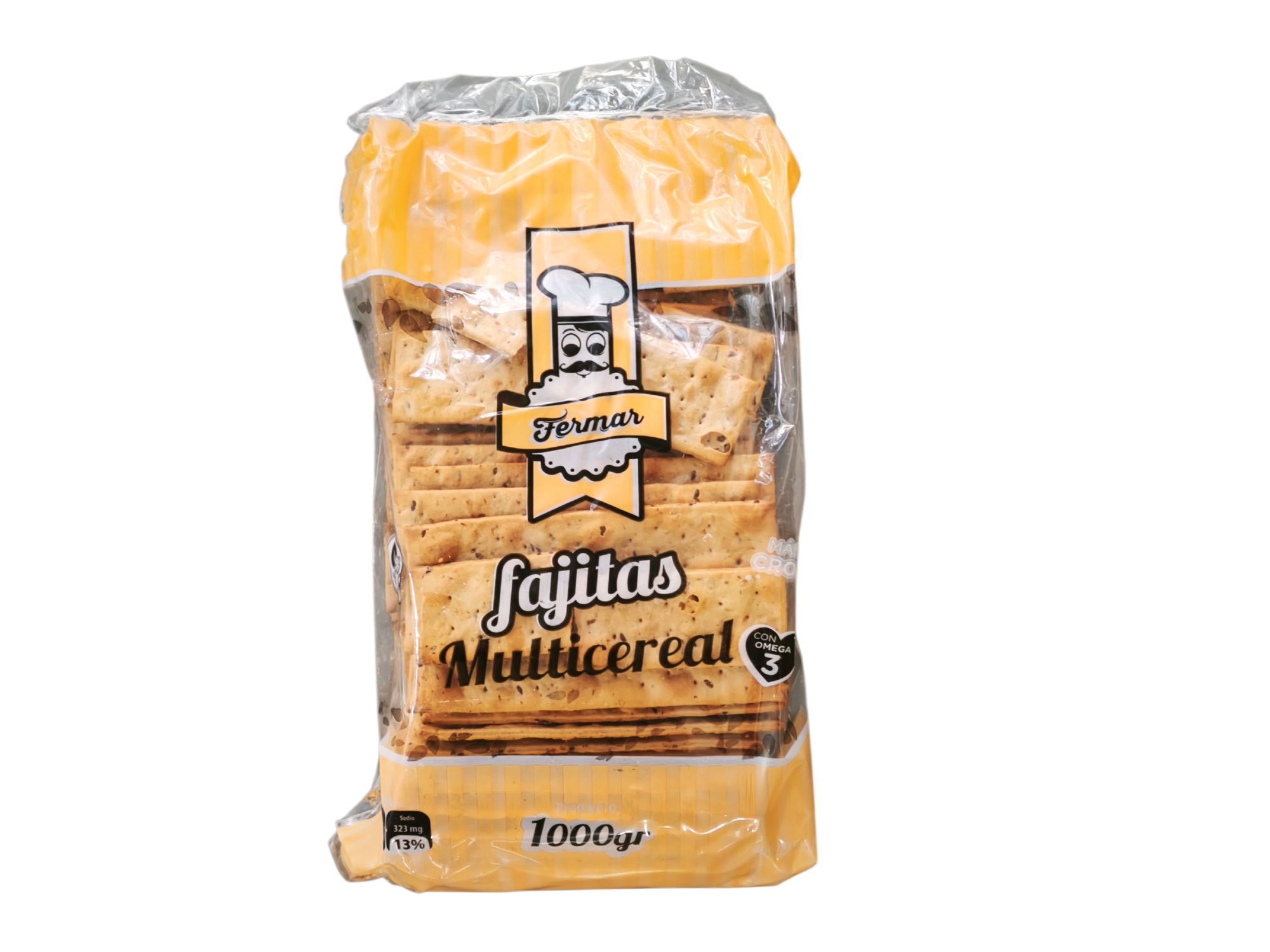 FAJITAS MULTICEREAL FERMAR 1000 grs