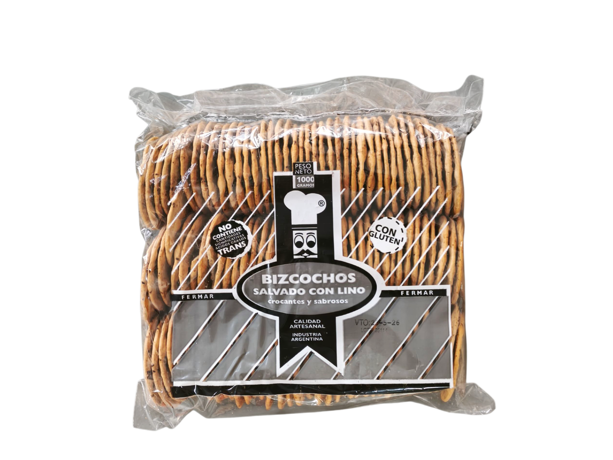 BIZCOCHO SALVADO CON LINO FERMAR 1000 grs