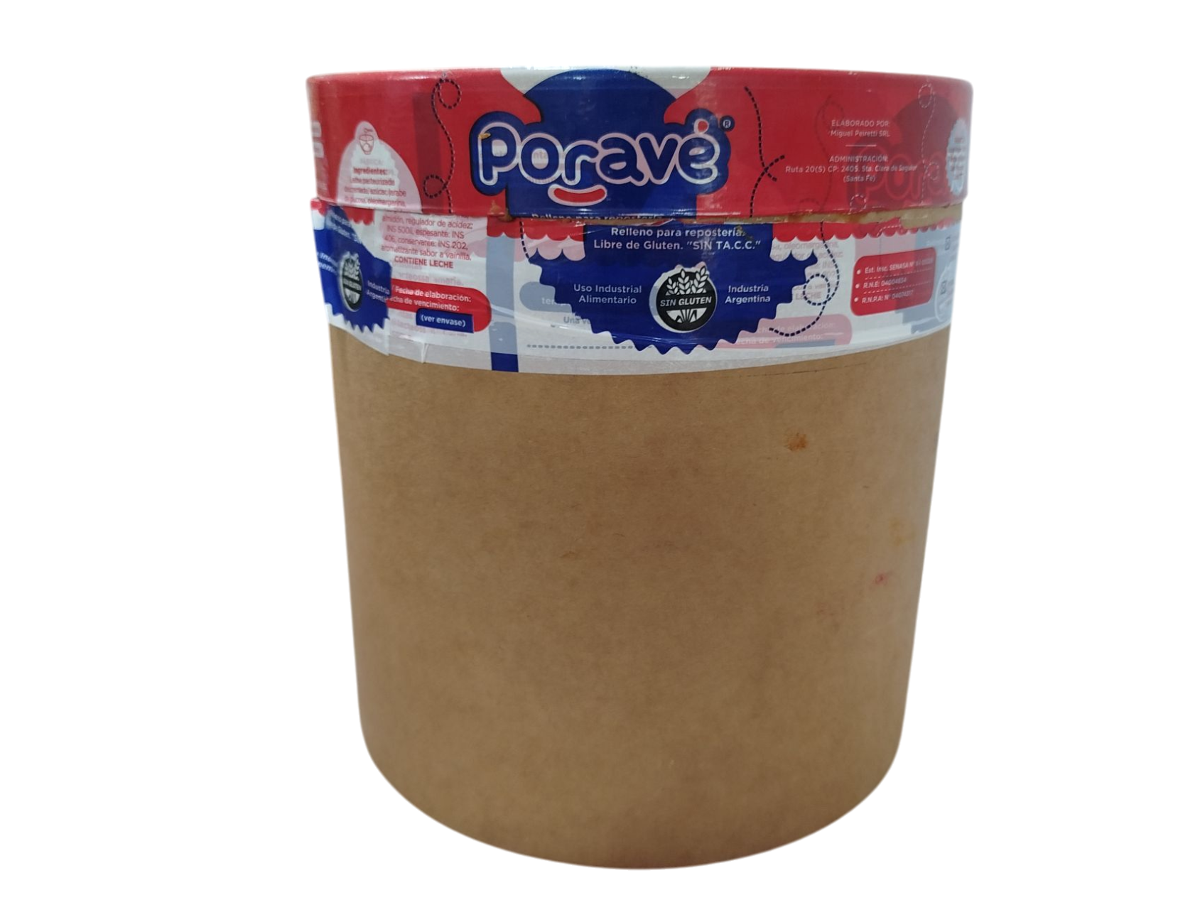 DULCE DE LECHE REPOSTERO MARCA PORAVE