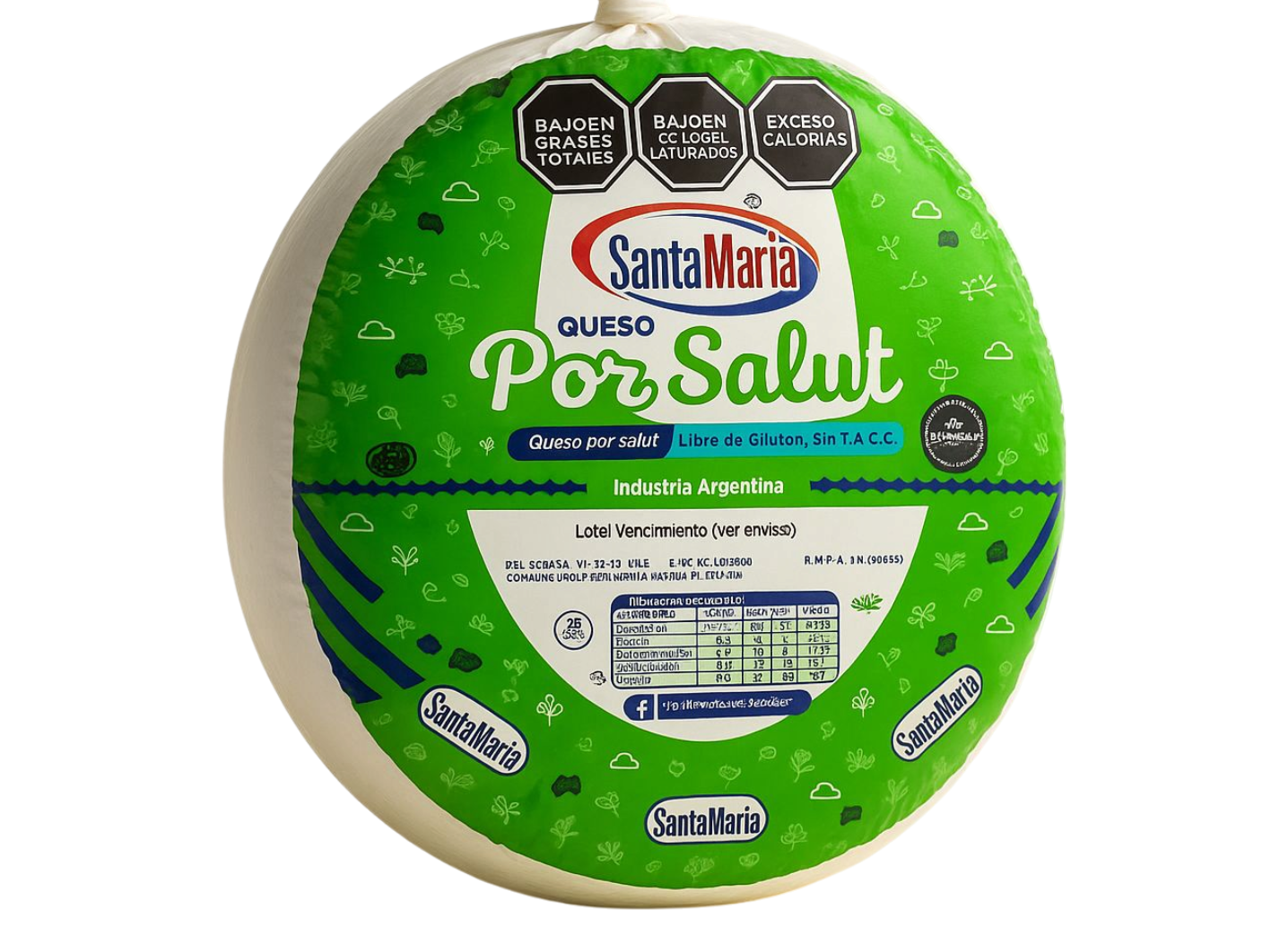 POR SALUT SANTA MARIA SIN TACC