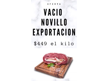 Vacio exportacion