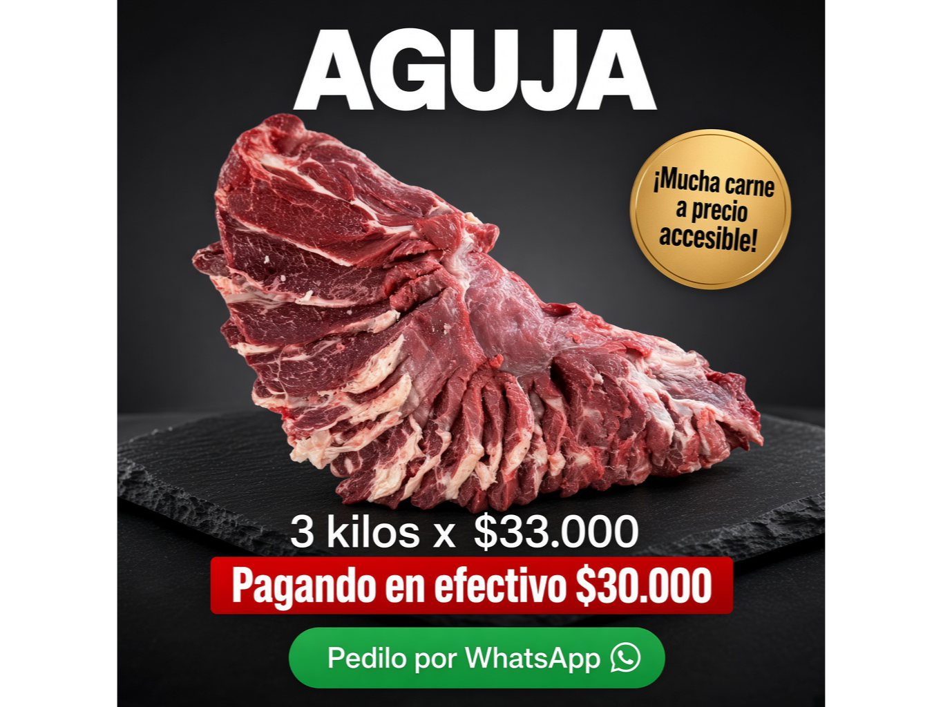 Promo ahujon  x 3 kilos