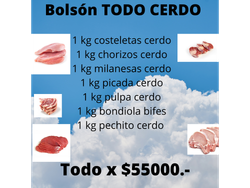 Bolsón TODO CERDO