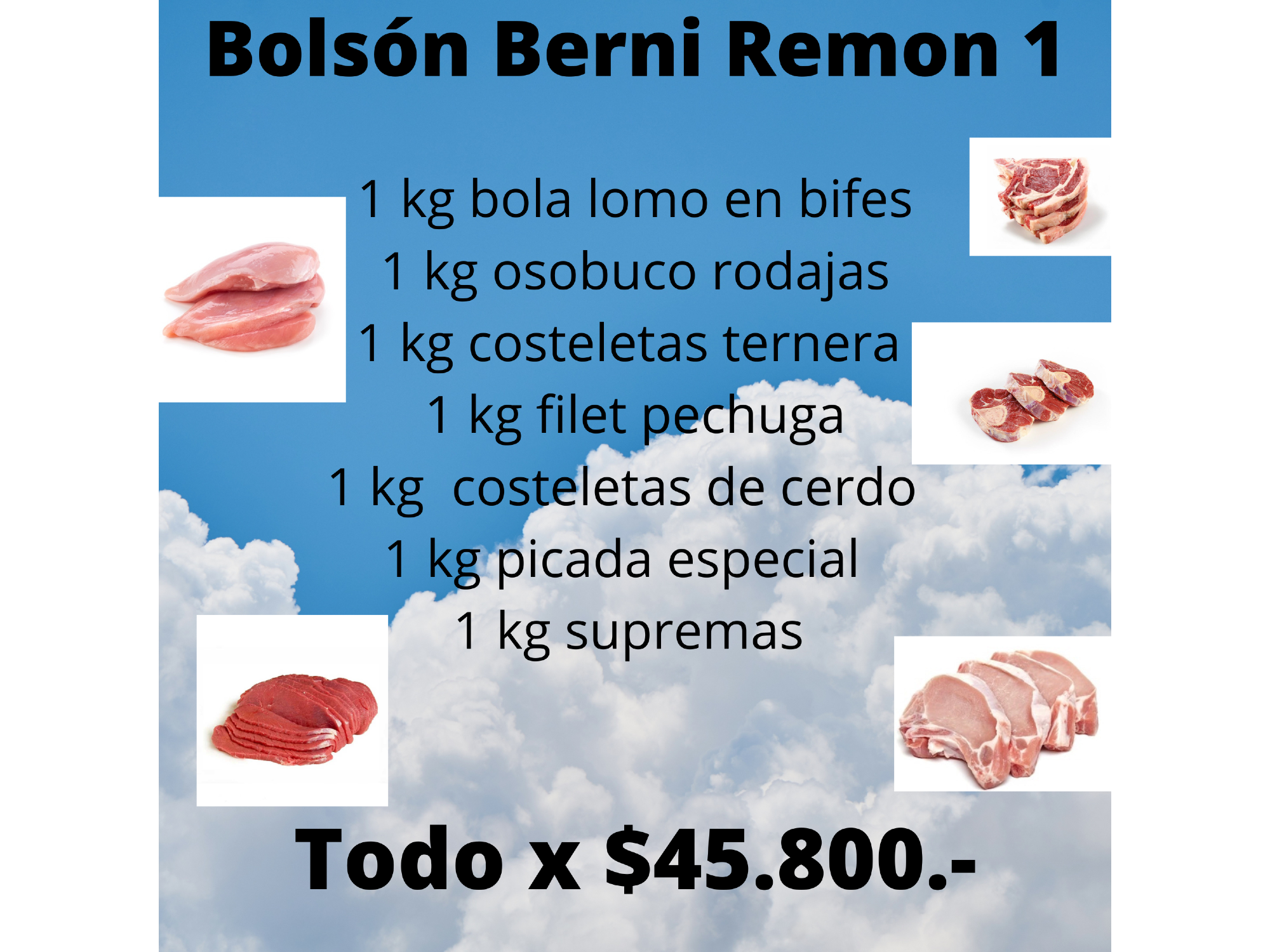 Bolsón x 7 kg Berni Remon 1