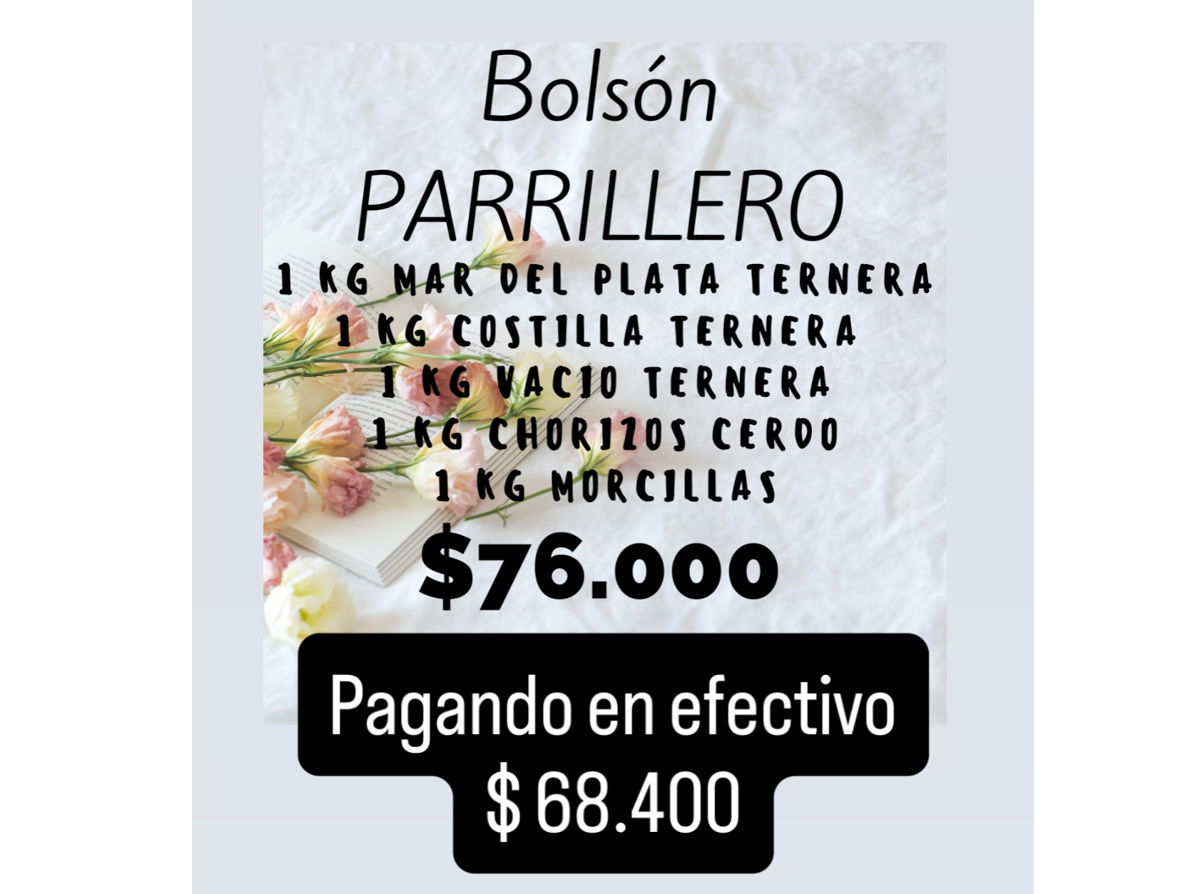 Bolsón PARRILLERO