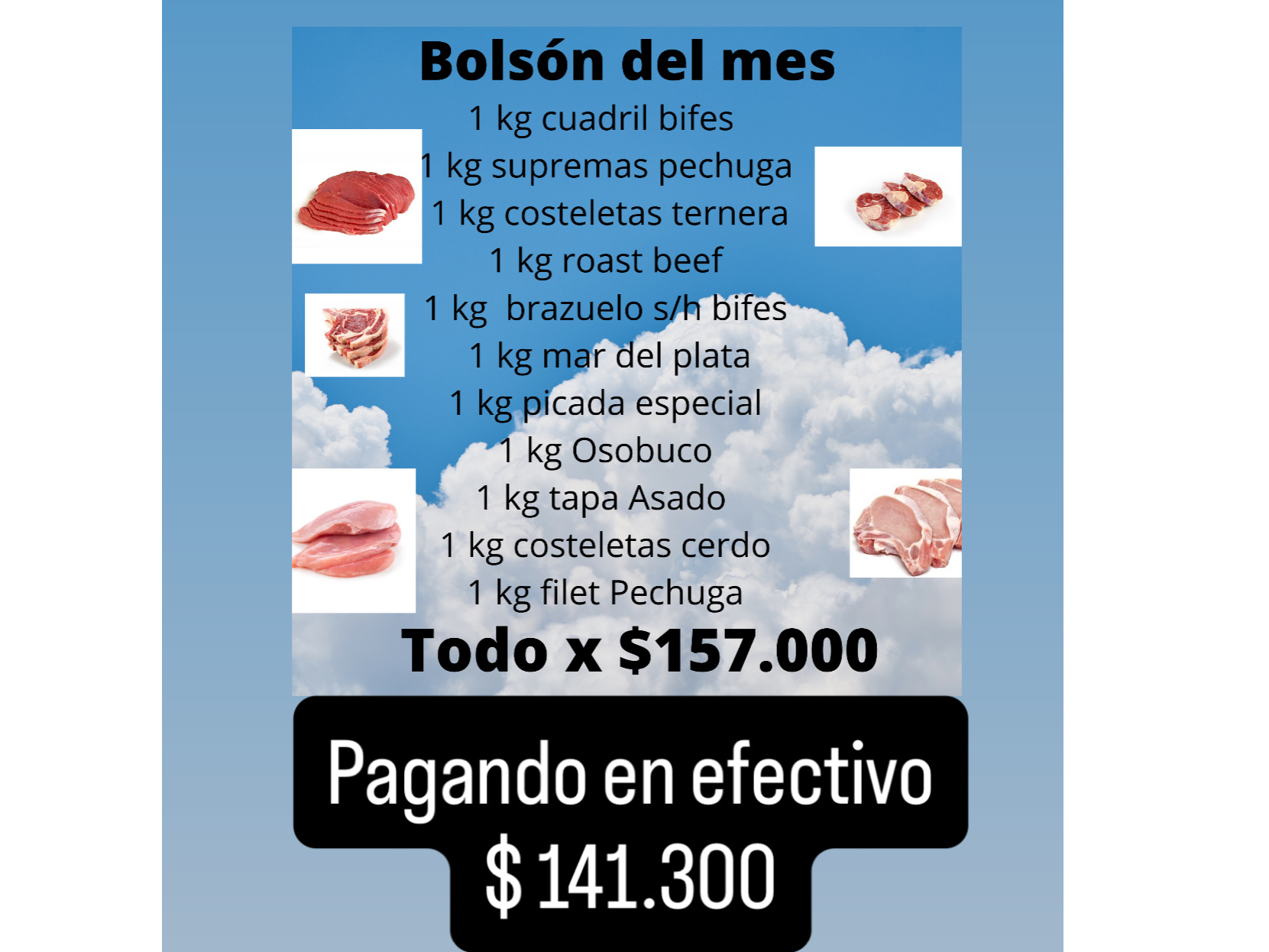 Bolson del mes  x 11 kg