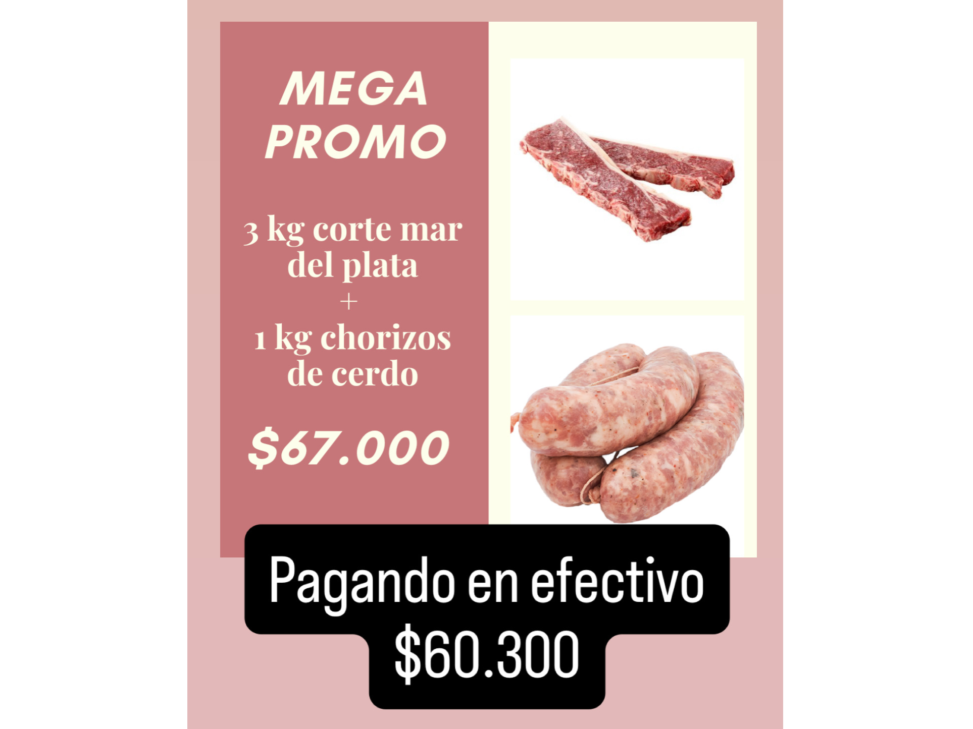 Promo mar del plata + chori