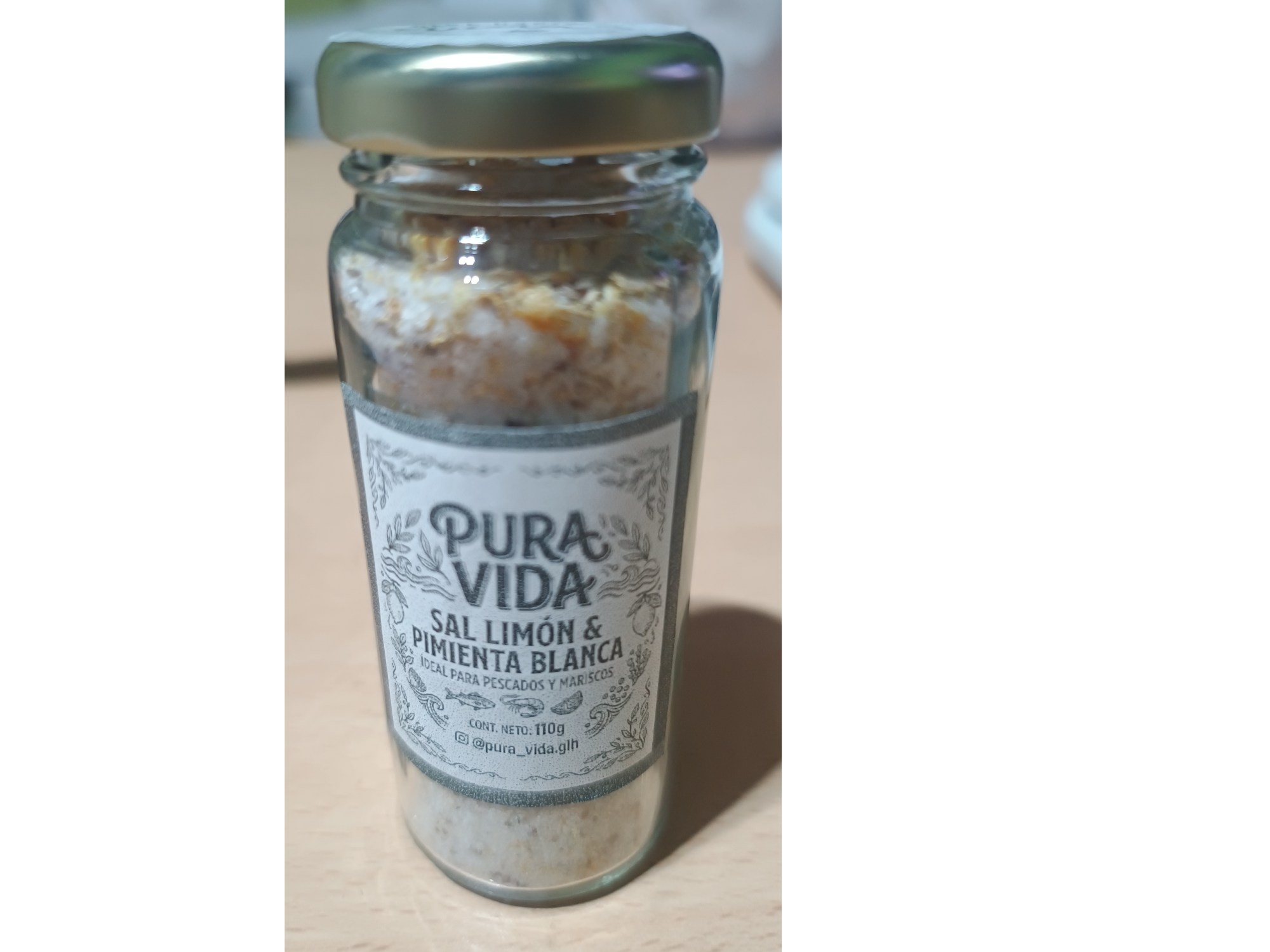 Sal Limón y pimienta blanca