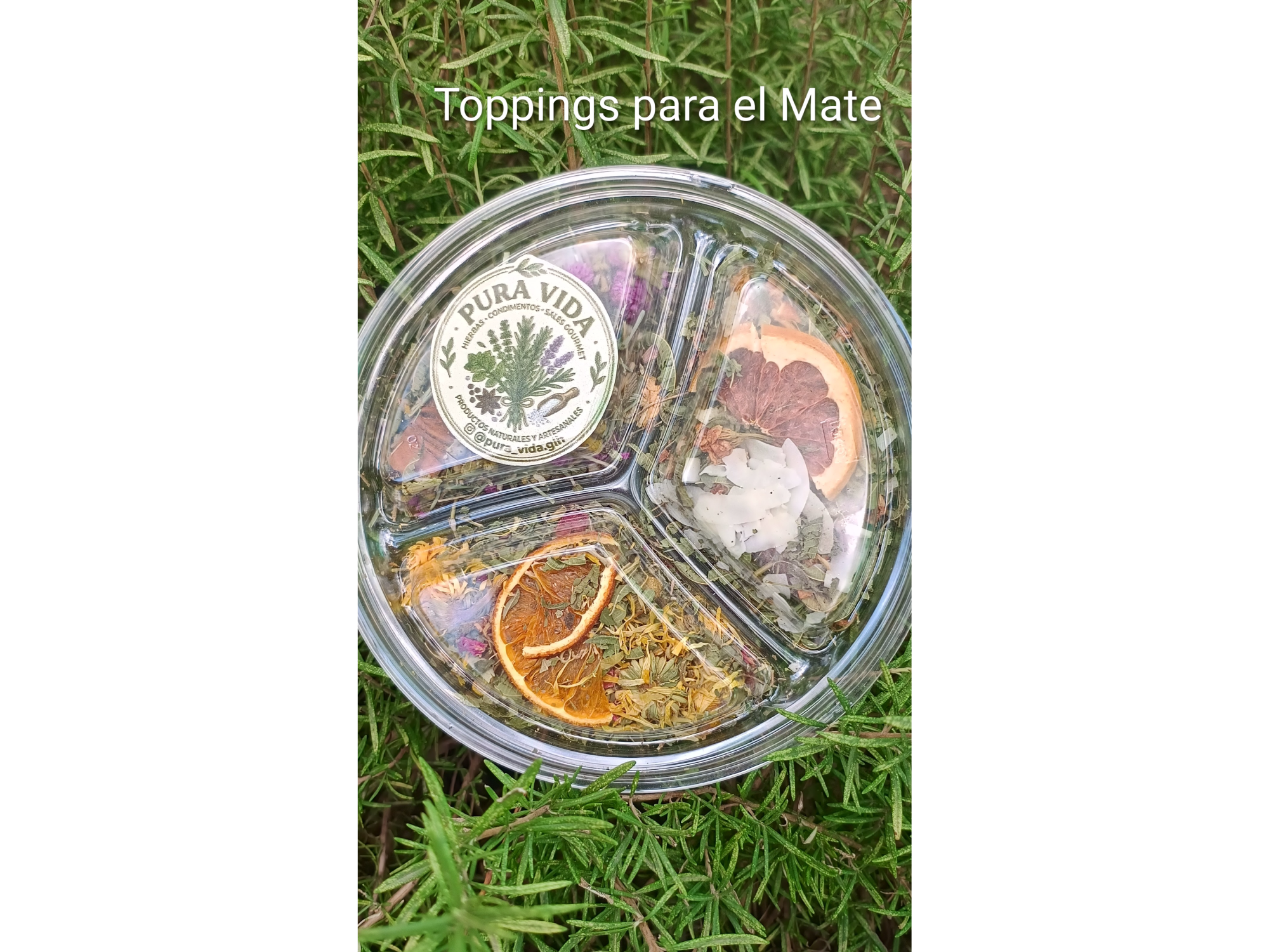 Toppings para el mate