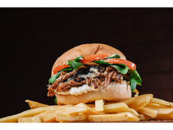 SANDWICH DE VACIO MINI (12CM) + PAPAS FRITAS