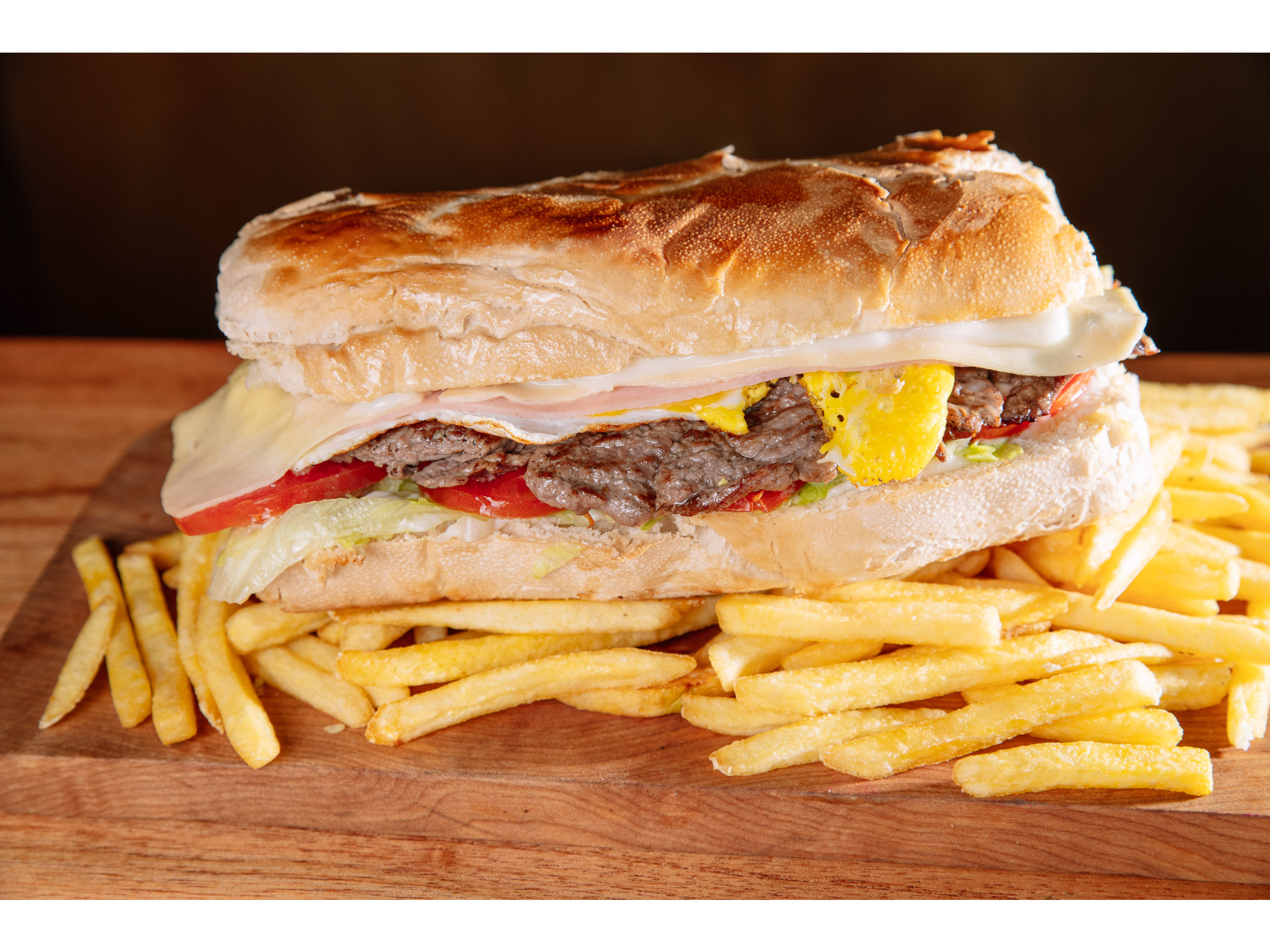 LOMO DE TERNERA + PAPAS FRITAS