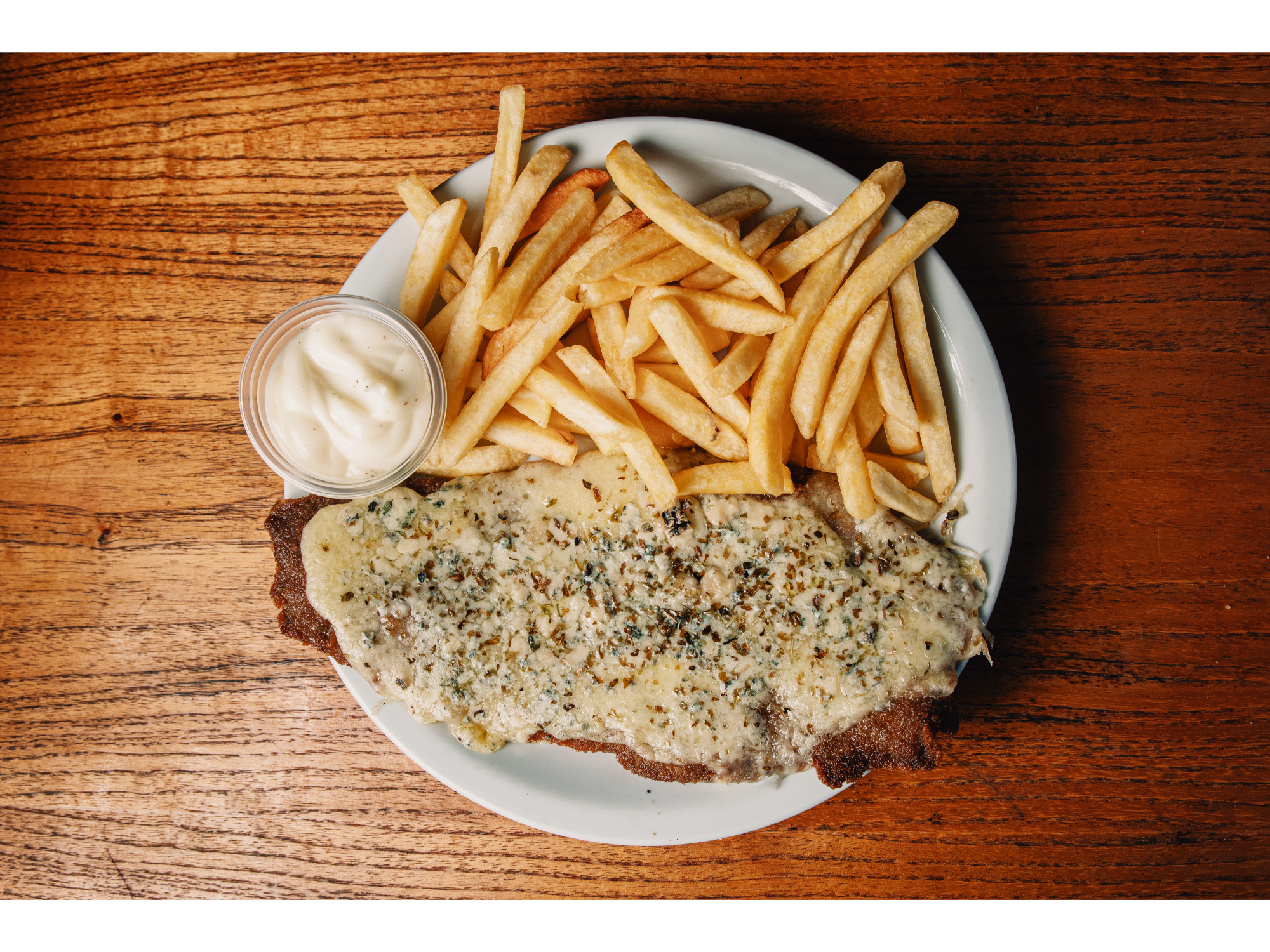 MILANESA AL ROQUEFORT