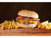 BURGER CHEESE + PAPAS FRITAS