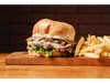 BURGER ATI + PAPAS FRITAS