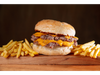 BURGER CHEESE + PAPAS FRITAS (solo efectivo)