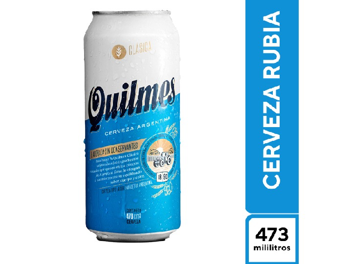 Cerveza. Quilmes 473ml