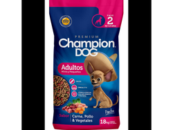 CHAMPION DOG - ADULTO raza pequeña 18 kilos