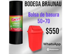 Bolsa basura 50 x 70 cm