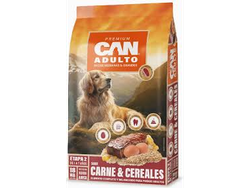 CAN ADULTO CARNE Y CEREALES 1KG