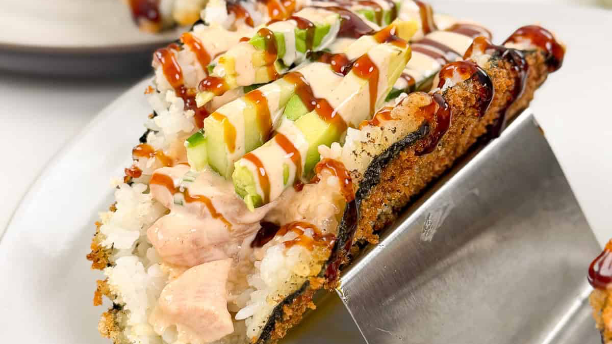 Sushi taco