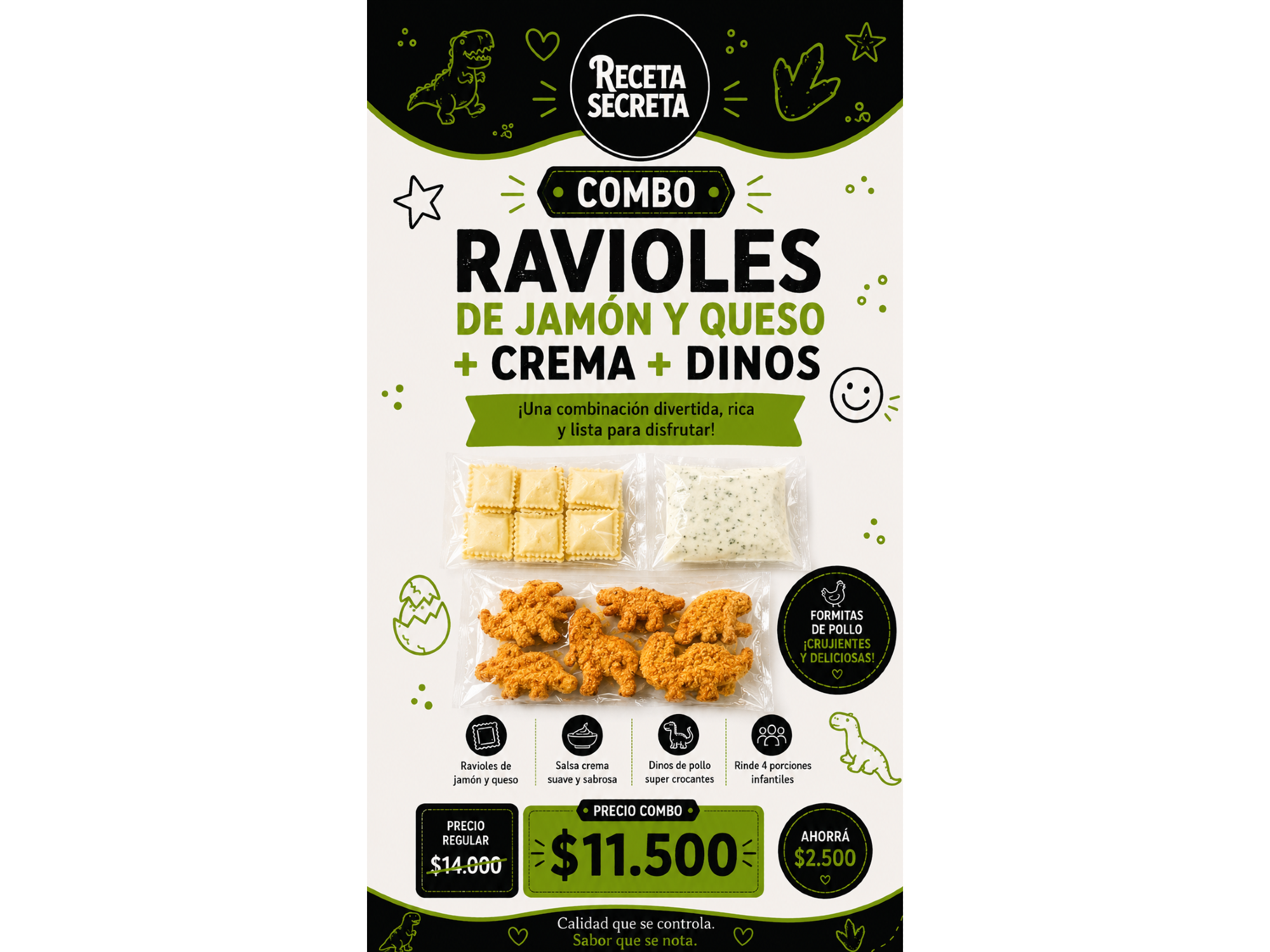 RAVIOLITOS JURASICOS DE JYQ