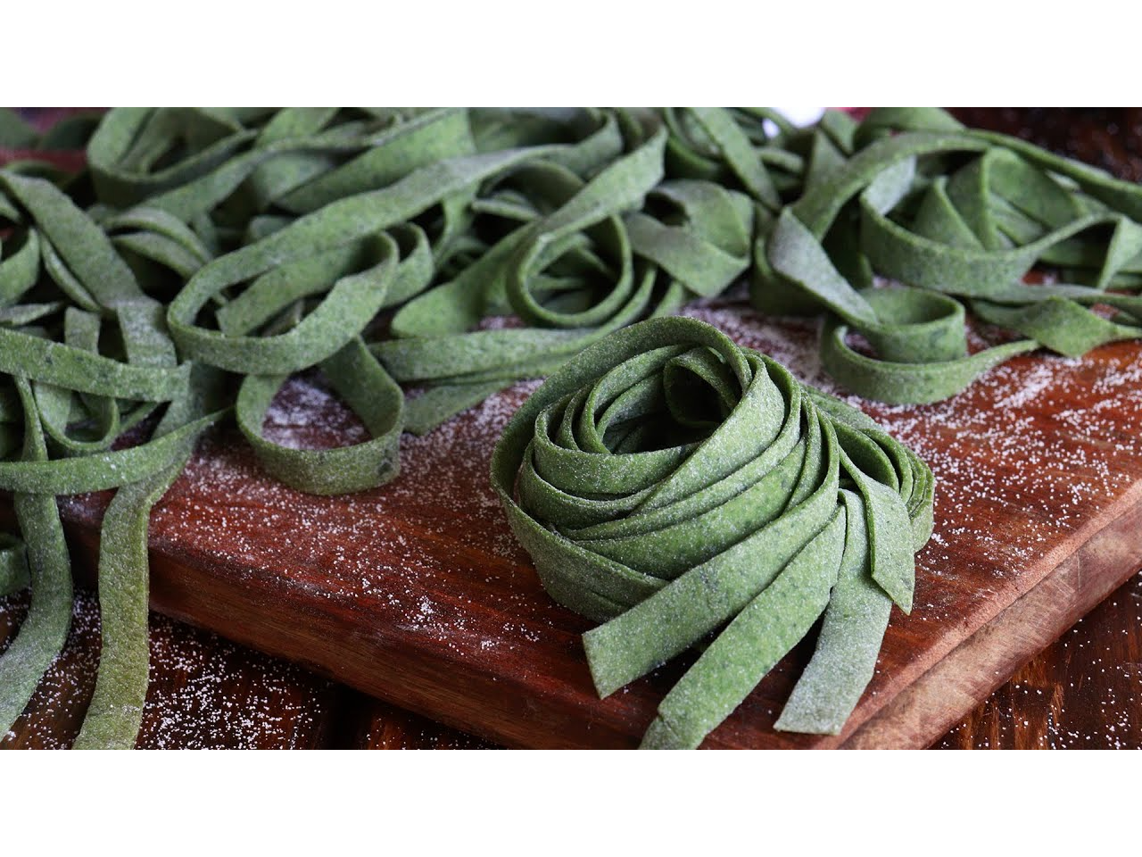 FIDEO CINTA ESPINACA