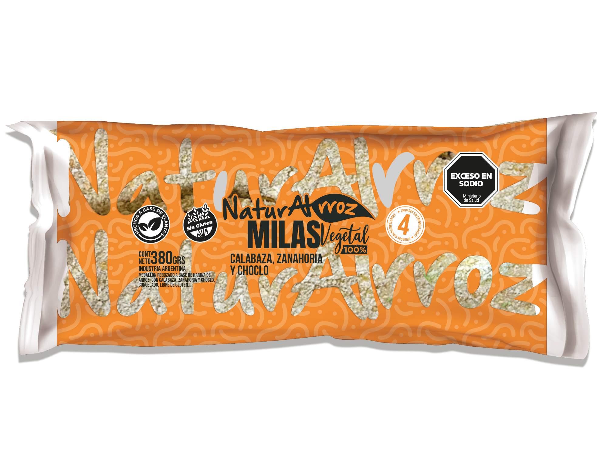 Vegan Milas Calabaza x4